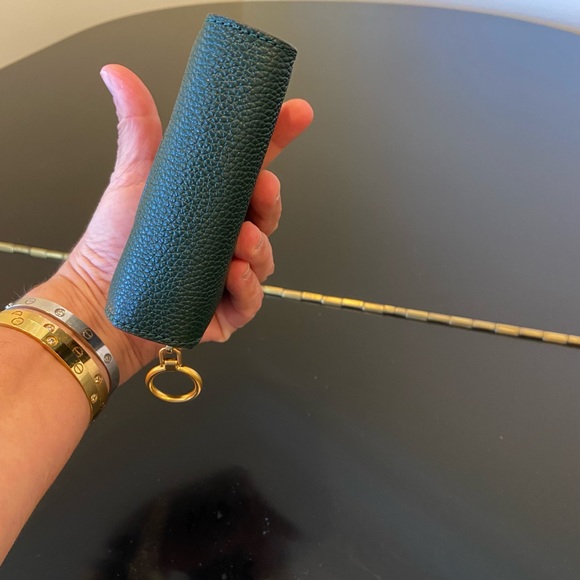 NWT AUTHENTIC LUXURY MINIMALIST RARE Tory Burch Perry Bombe Bi-Fold Wallet - Picture 8 of 17